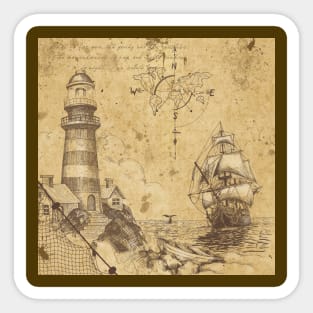 LightHouse (2) Sticker